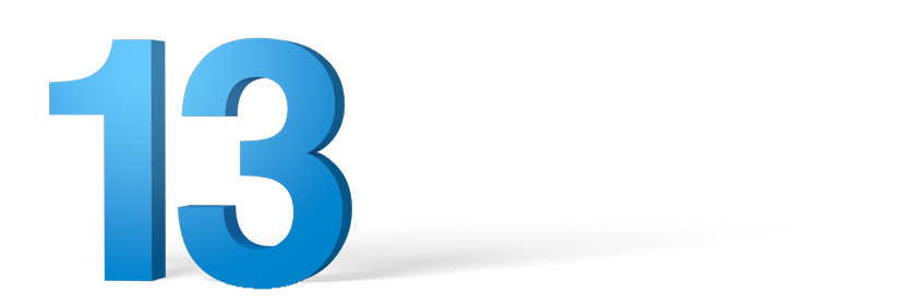 13